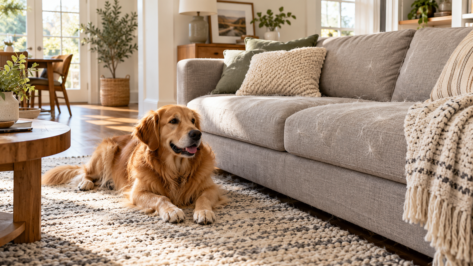 How to Get Rid of Pet Hair Throughout Your Home: A Surface-by-Surface Guide